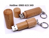 Ý tưởng quà tặng khách hàng độc đáo: USB bằng gỗ